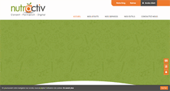 Desktop Screenshot of nutractiv.fr