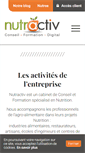 Mobile Screenshot of nutractiv.fr